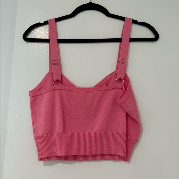 Glassons Pink Ribbed Button-Up Top - Picture 4 of 4